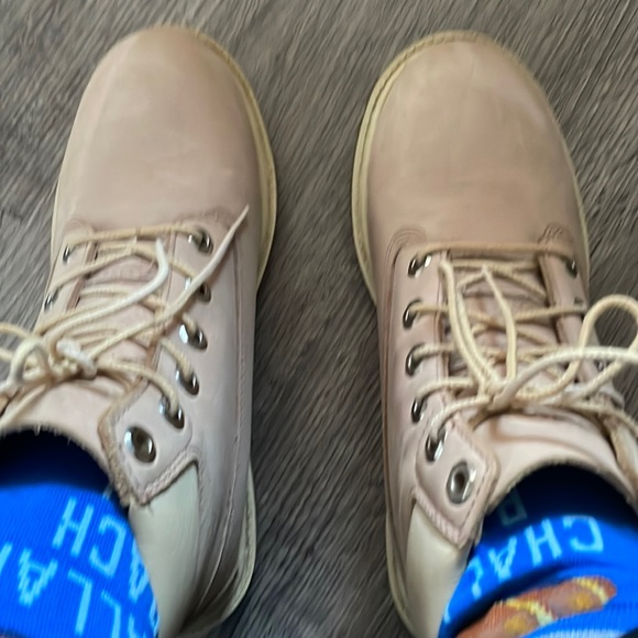 Timberlands Womens nutbuck light Pink ankle boots Size 8 Excellent SOLD - Picture 3 of 10